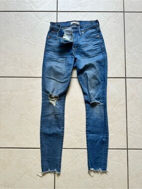 Madewell 9” High-Rise Skinny Jeans — Blue